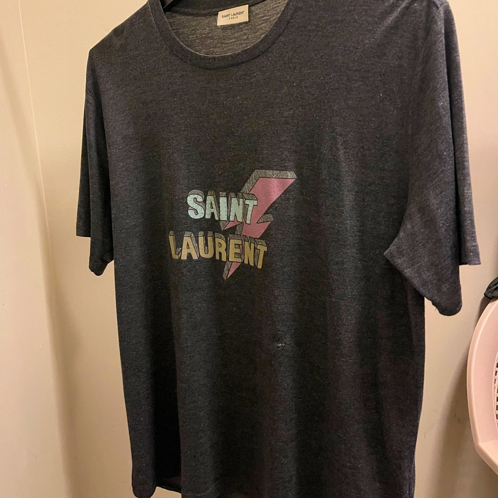 Saint Laurent Thunder Bolt T-shirt ( Trade Reserve )
